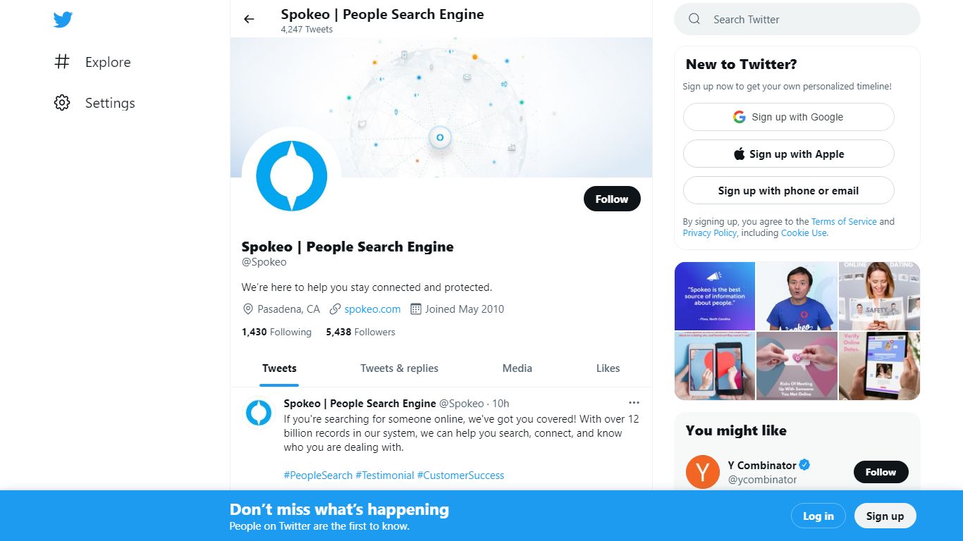 Spokeo | People Search Engine (@Spokeo) / Twitter